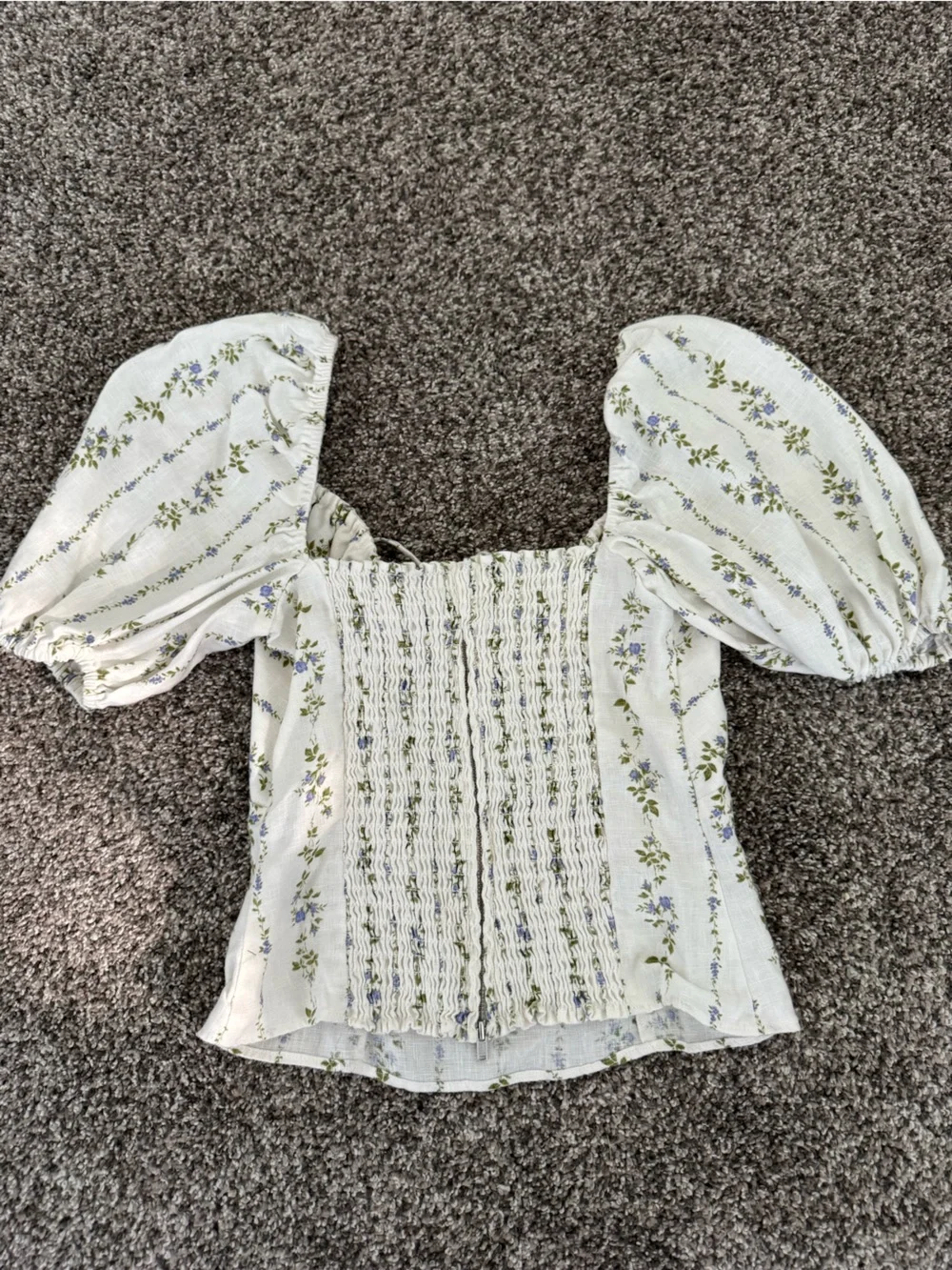 Reformation Rory Linen Top